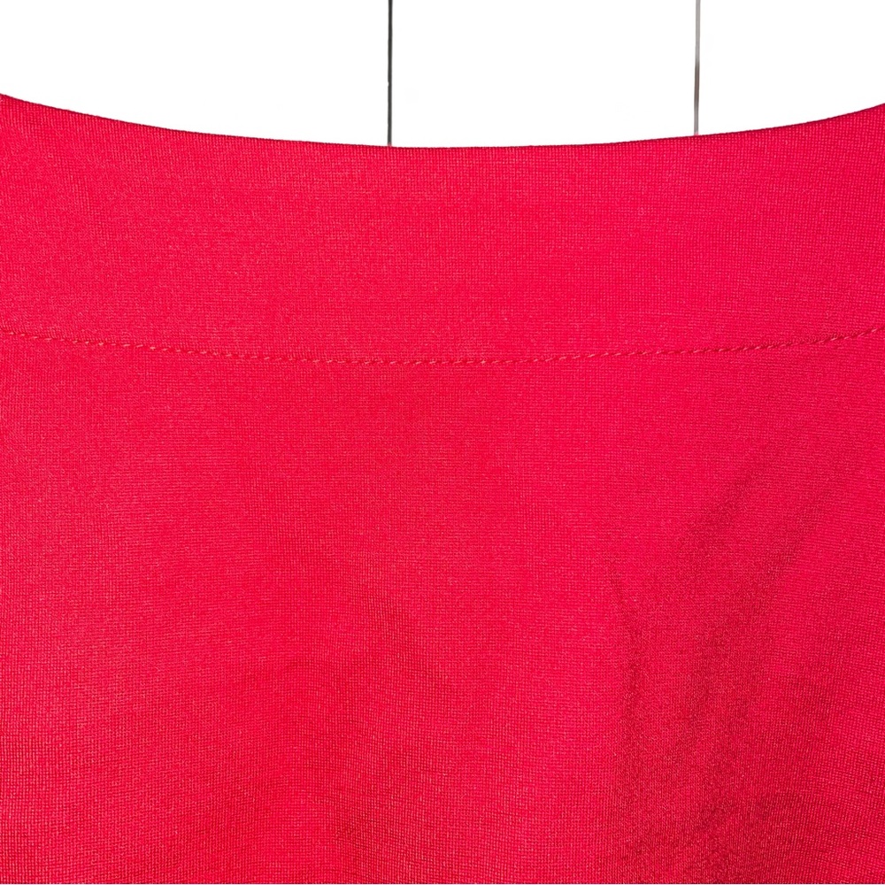 Talbots Red Ponte Knit Split Neck Top with Bow
Detail 3/4 Sleeved Blouse top S - Picture 11 of 14